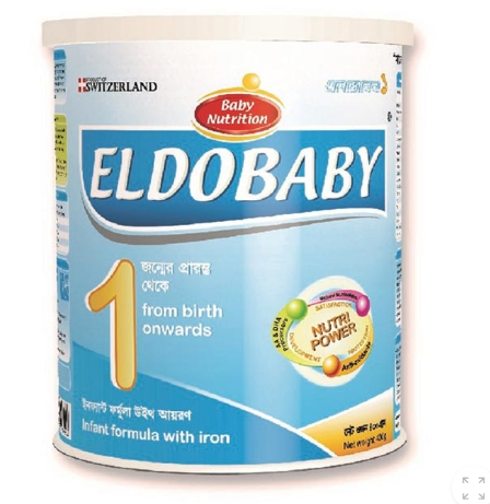 Eldobaby 1 Tin Infant Formula With Iron (0-6 M)