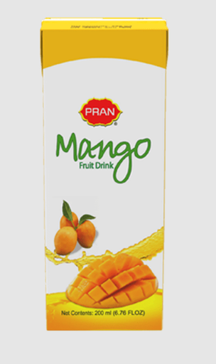 Pran Mango Fruit Drink 200 ml