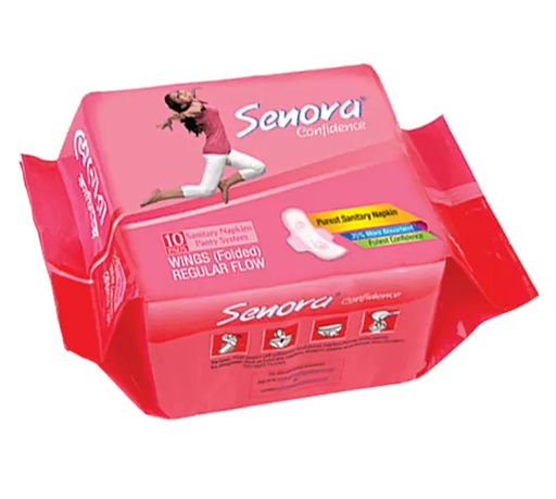 Senora Confidence Sanitary Napkin Panty System 10 pcs