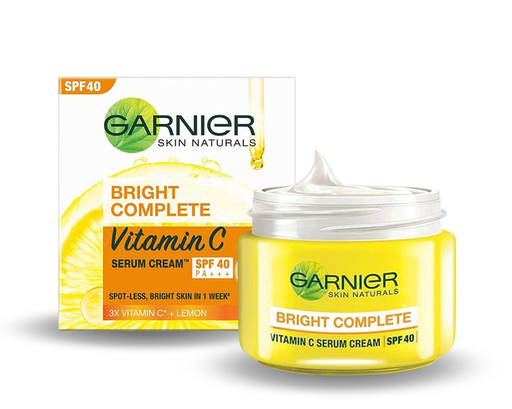 Garnier Bright Complete Vitamin C Serum Cream SPF (40 PA+++) 45 gm