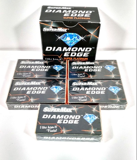 Super-Max Diamond Edge Double Edge Razor Blades (1x5)