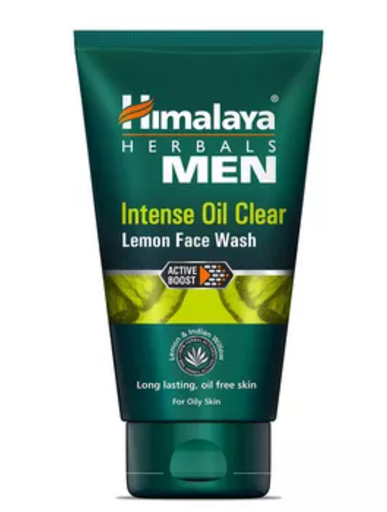 Himalaya Men Intense oil Clear Lemon face Wash 100 ml