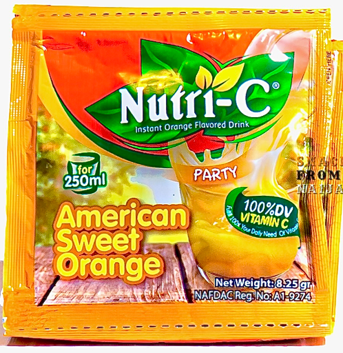 Nutri-C Orange Flavour 8 mg