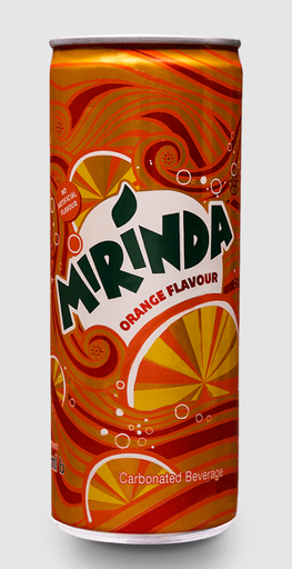 Mirinda Orange Flavour Can 250 ml