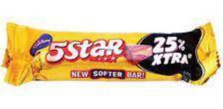 Cadbury 5 Star 25 gm